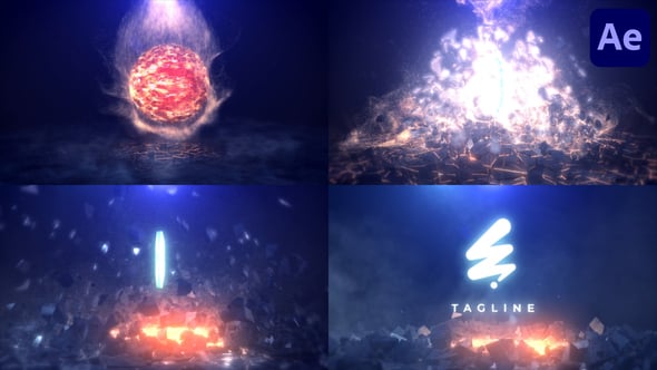 Videohive Epic Explosion Logo for After Effects