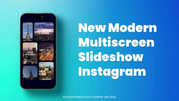 Videohive Multiscreen Instagram Slideshow 56256107