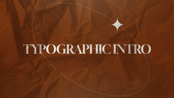 Videohive Vintage Intro