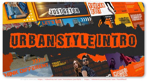Videohive Urban Style Intro 56038107