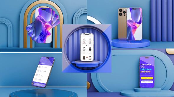 Videohive Phone mockup 56142234