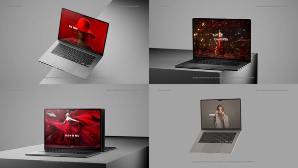 Videohive Laptop Mockup Web Promo