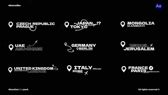 Videohive Location Titles 56179030