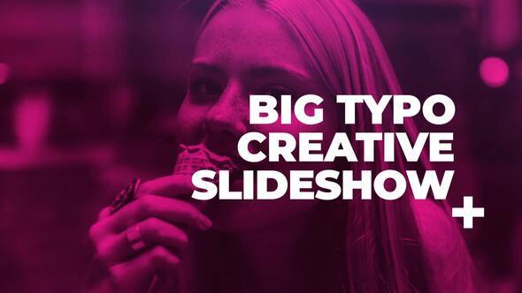 Videohive Big Typo Dynamic Slideshow