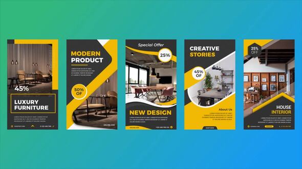 Videohive Interior Instagram Stories 52202288