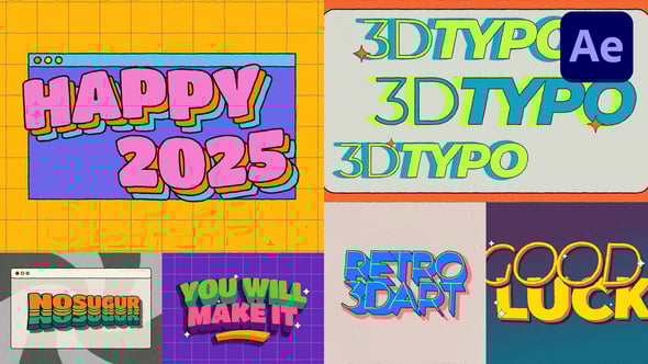 Videohive Creative Typo | AE