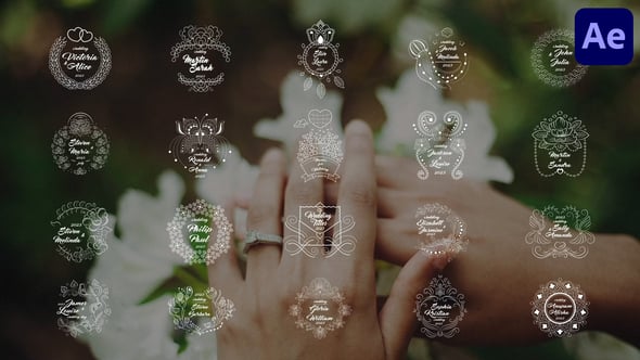 Videohive Wedding Titles for After Effects 56244373