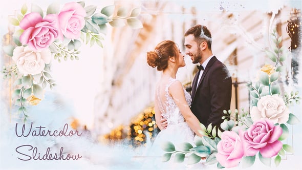 Videohive Romantic Wedding Slideshow 56640628