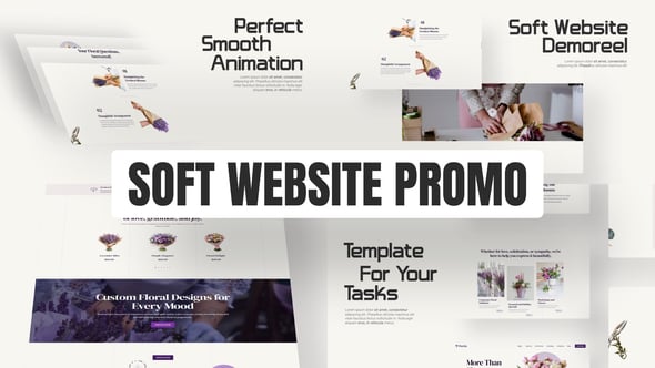 Videohive Soft Website Promo