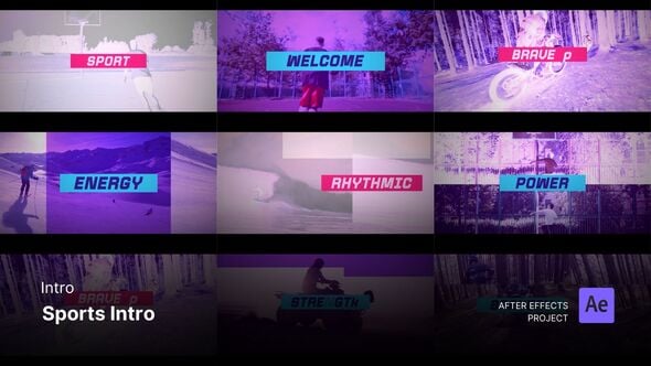 Videohive Intro/Opening – Sports Intro After Effects Project Files