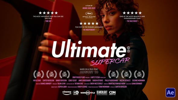 Videohive Drama Cinematic Title