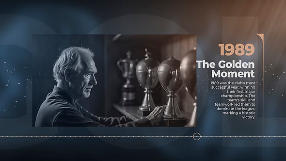 Videohive Sport History Team Anniversary