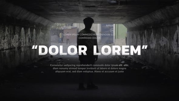 Videohive Film Credits titles