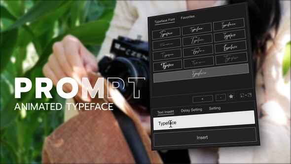 Videohive Animated Typeface – Prompt
