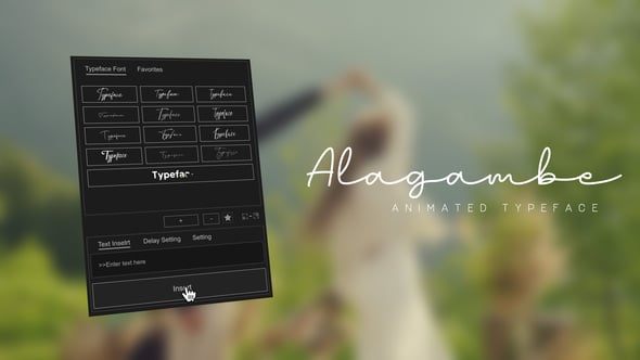Videohive Animated Typeface – Alagambe