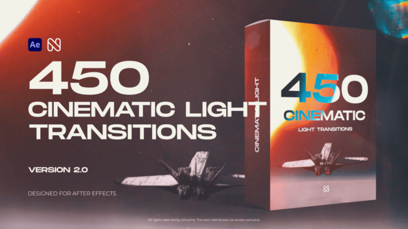 Videohive Cinematic Light Transitions
