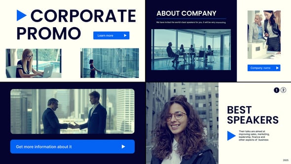 Videohive Corporate Promo 3 in 1
