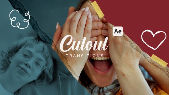 Videohive Paper Cut Out Transitions