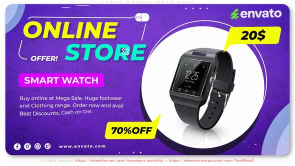 Videohive Cyber Monday – Mega Sale