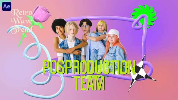 Videohive Y2K Postmodern Intro Reveal