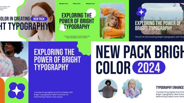 Videohive Bright Typhography After Effects