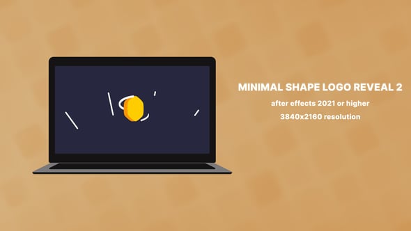 Videohive After Effects Minimal Shape Logo Reveal 2