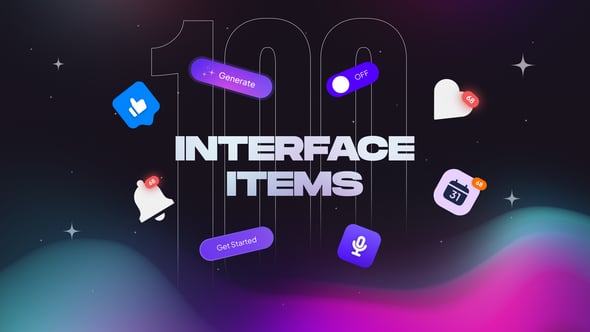 Videohive Interface Items Library