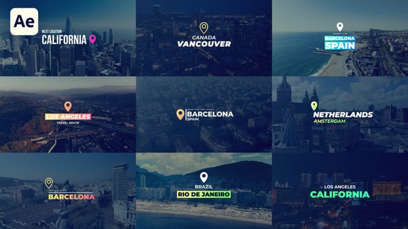Videohive Location Titles 57067942