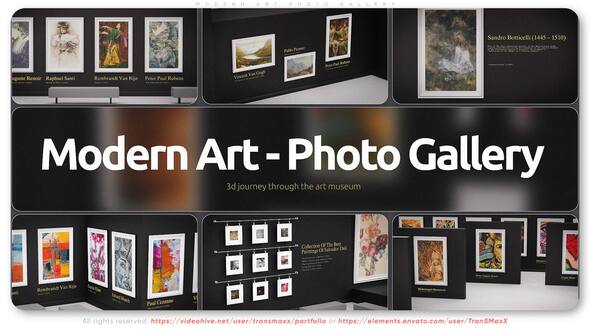 Videohive Modern Art Photo Gallery
