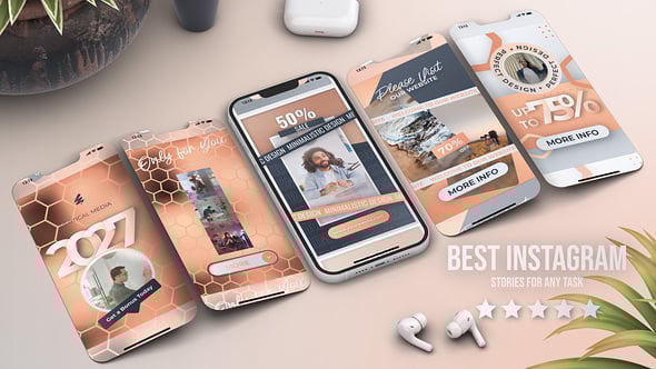 Videohive Online Educational Course Promo Vertical Reels – E-Learning Instagram