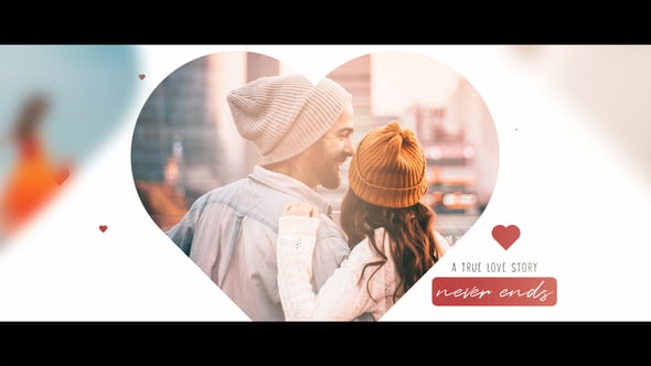 Videohive Our First Valentine’s Day