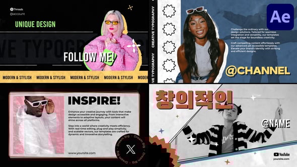 Videohive Creative Urban Typography for After Effects