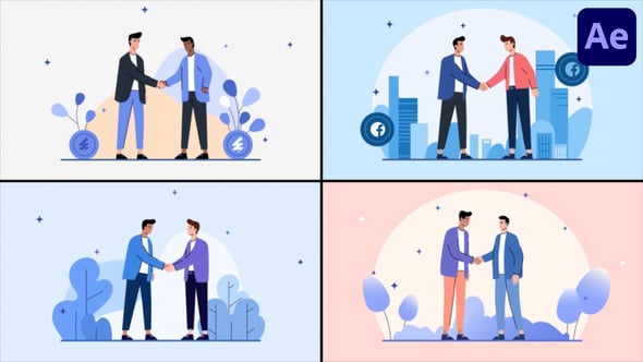 Videohive Hand Shake Explainer for After Effects