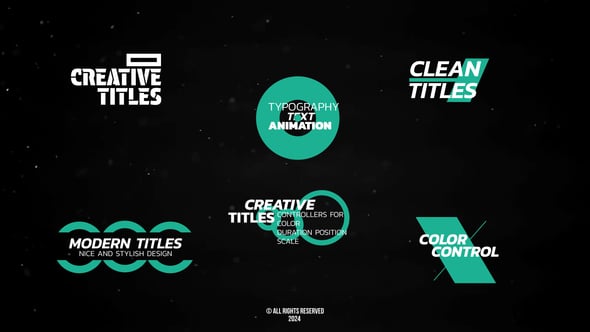 Videohive Simple Titles | AE
