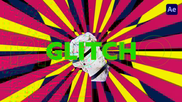Videohive 3D Glitch Titles