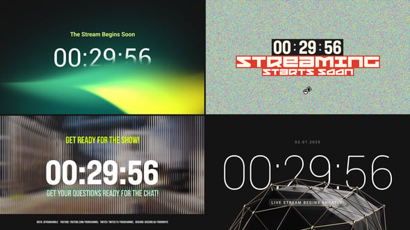 Videohive Streaming Countdown 56550212