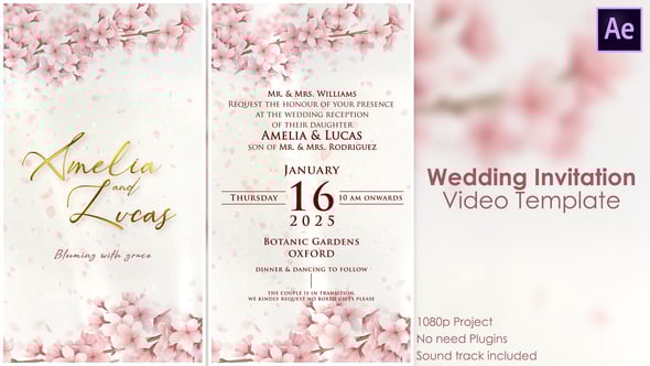 Videohive Wedding Invitation 2 57013500