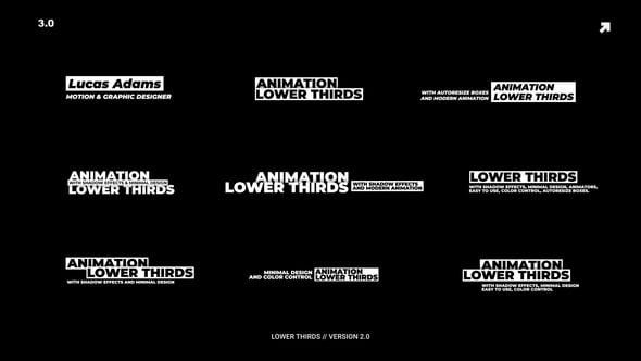 Videohive Lower Thirds | AE 56474151