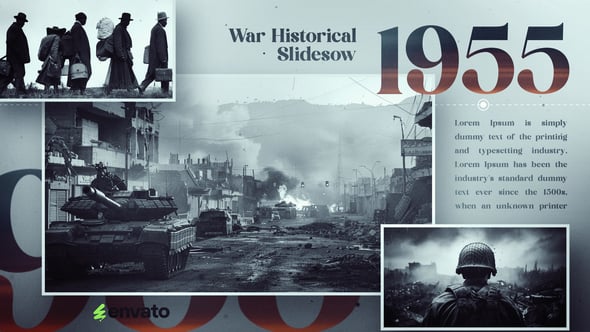 Videohive War Historical Slideshow