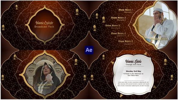 Videohive Ramadan Broadcast Opener Package