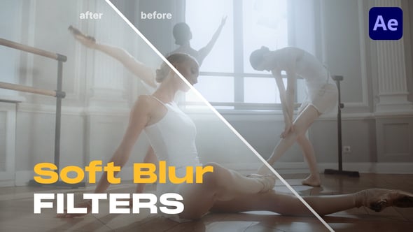 Videohive Soft Blur Overlays