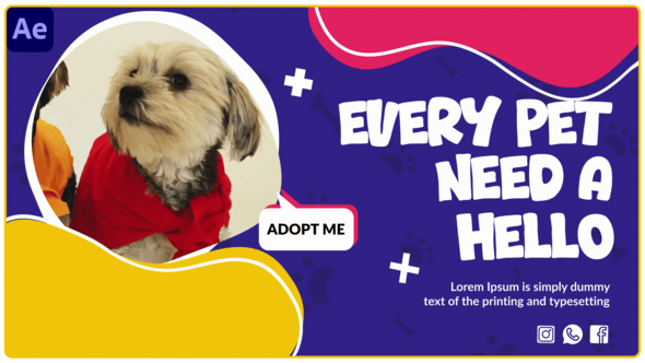 Videohive Pets Slideshow 56327392
