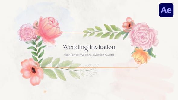 Videohive Wedding Invitation 56305524