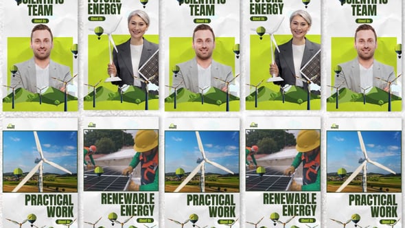 Videohive Green Energy | Ecology | Renewable Stories |Instagram