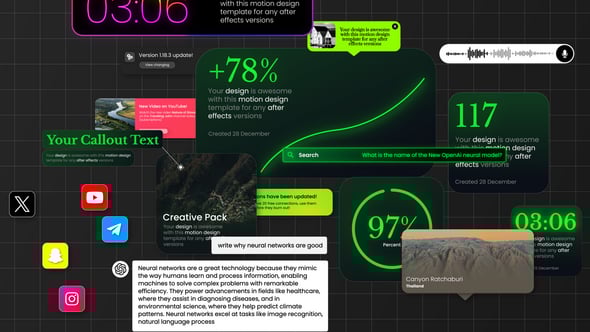 Videohive Creative Pack