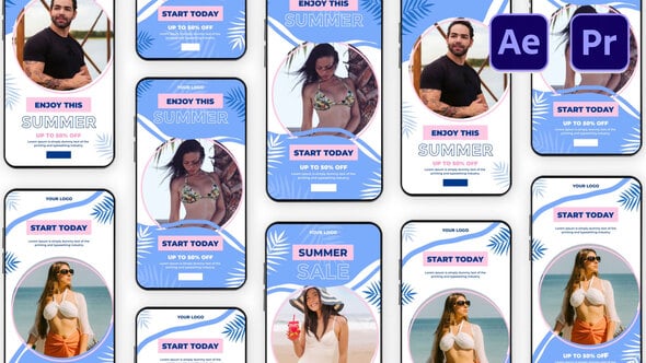 Videohive Summer Fashion Instagram Story Template