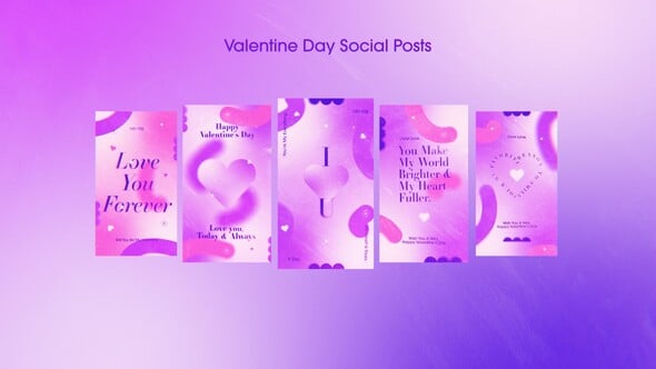 Videohive Valentine Day Social Posts