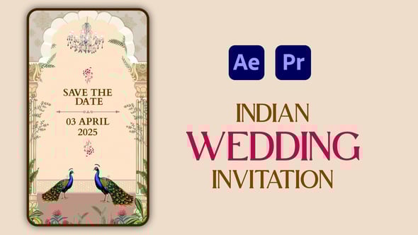 Videohive Indian Wedding Invitation 56990499