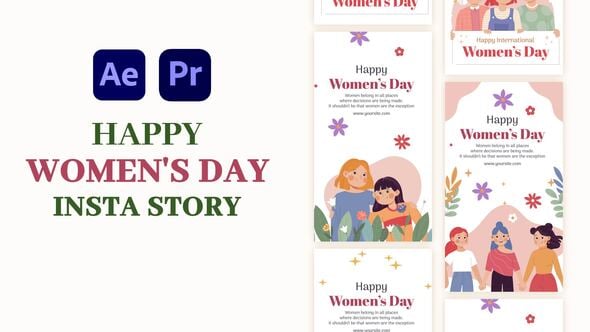 Videohive Happy Women Day Instagram Story