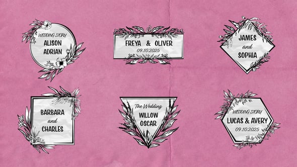 Videohive Romantic Titles